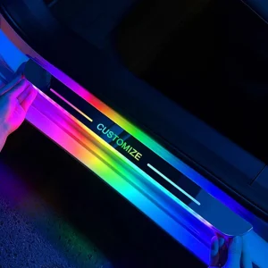 Full Custom LED Car Sill Plates