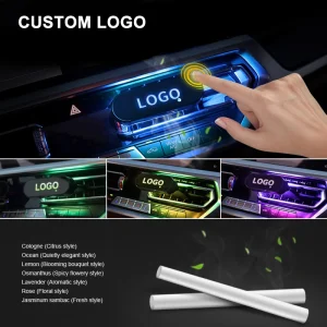 Custom LOGO LED Car Air Freshener Diffuser