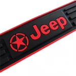 Jeep Car Door Sill Scuff Protector Black Rubber
